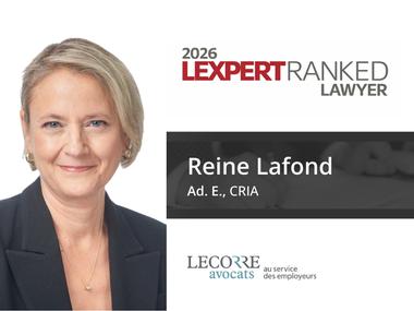 Édition 2026 du Canadian Legal Lexpert Directory