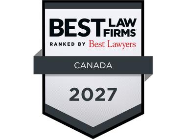 2027 edition of Best Law Firms™ — Canada